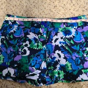 Abstract Multi Colored Shorts
